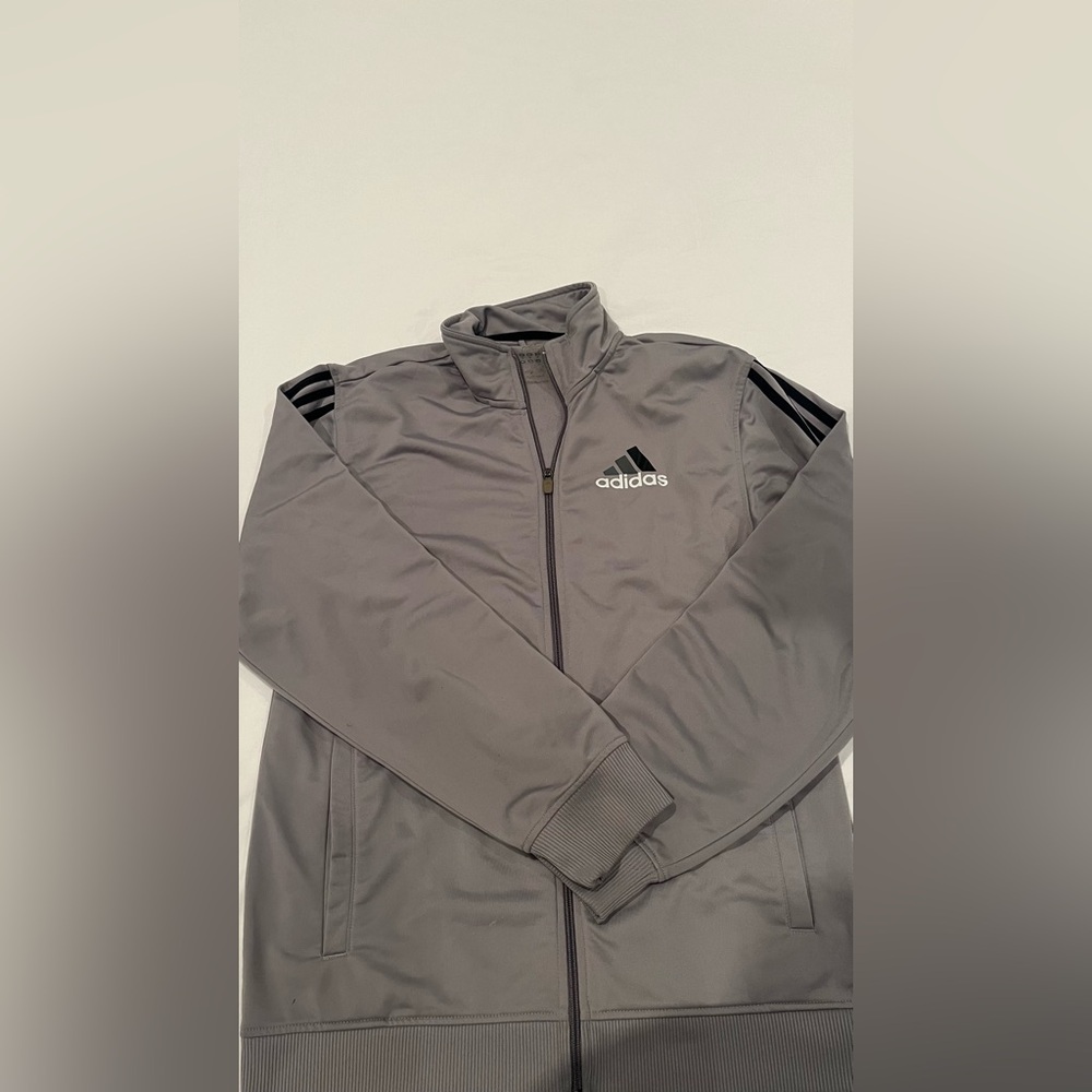 Adidas Men's Gray Track Jacket